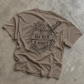 the hell I won't graphic tee